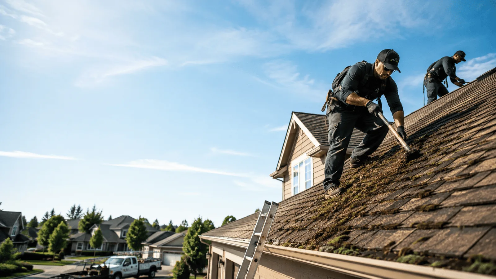 Roof Moss Removal in Kermit, WV near me